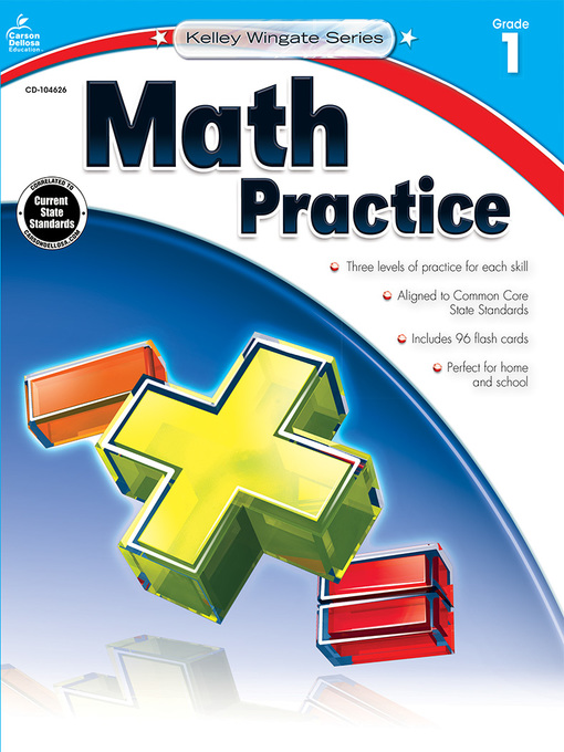 Title details for Math Practice, Grade 1 by Carson Dellosa Education - Available